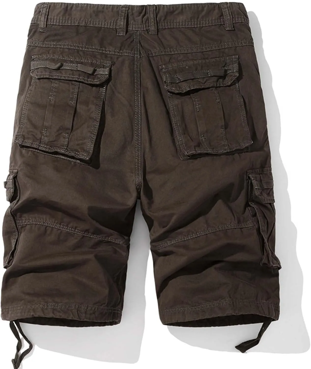 Mens Summer Cargo Shorts Loose Fit Lightweight Outdoor Work Shorts with Multi Pockets Classic Premium Twill Hiking Shorts