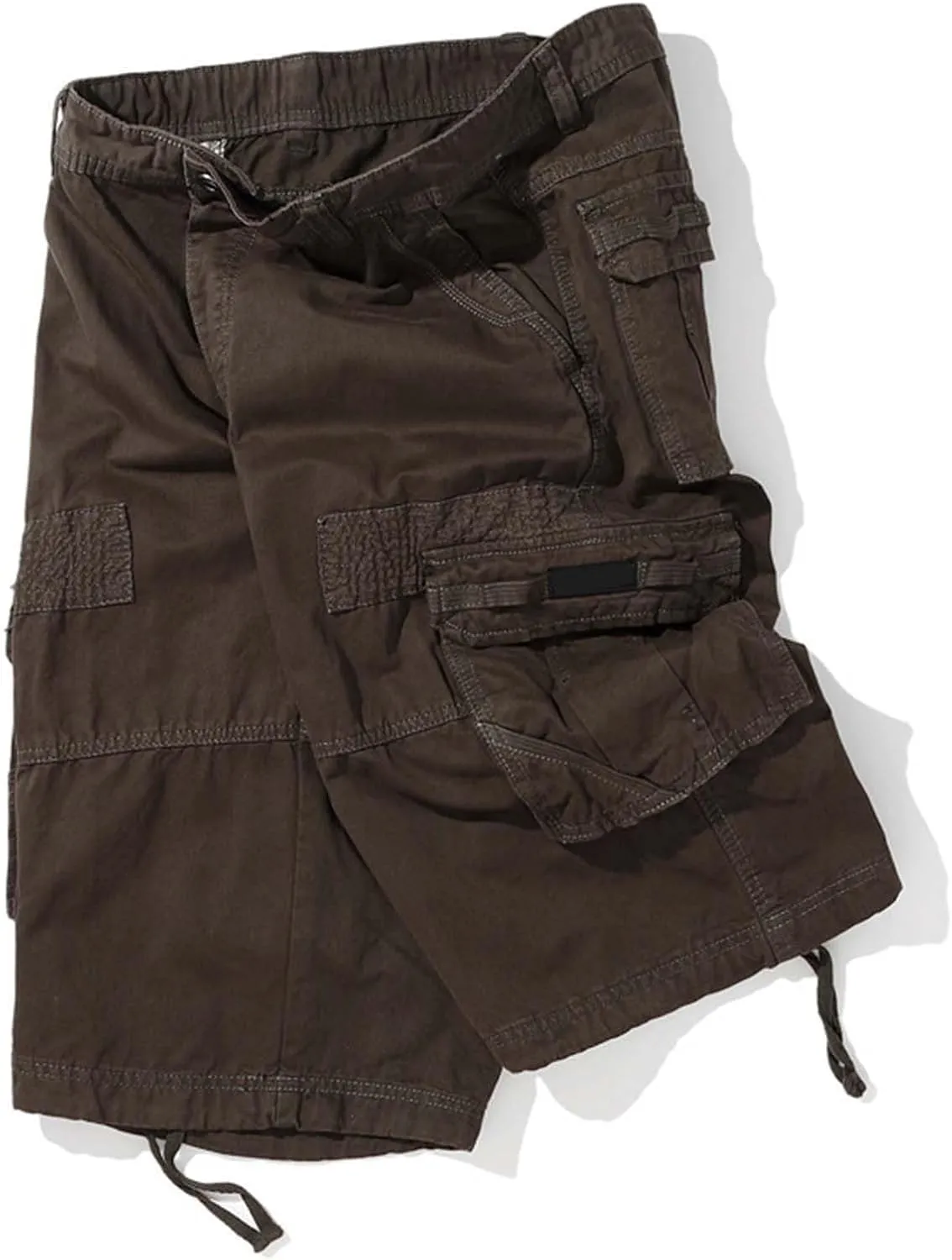 Mens Summer Cargo Shorts Loose Fit Lightweight Outdoor Work Shorts with Multi Pockets Classic Premium Twill Hiking Shorts